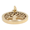 18K PVD Coated Stainless Steel Tree of Life Charm / PDC9011