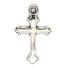 Cross Charm / PDJ5033-charm Lead safe- zinc based alloy-  jewelry and accessories- nickel safe jewelry- cadmium  safe pendent