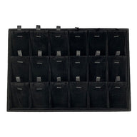 Pendant Display / DSP0002-Black Velvet Necklace Pendant - Chain Jewelry Bust Display Holder - Different Size Necklace Displays