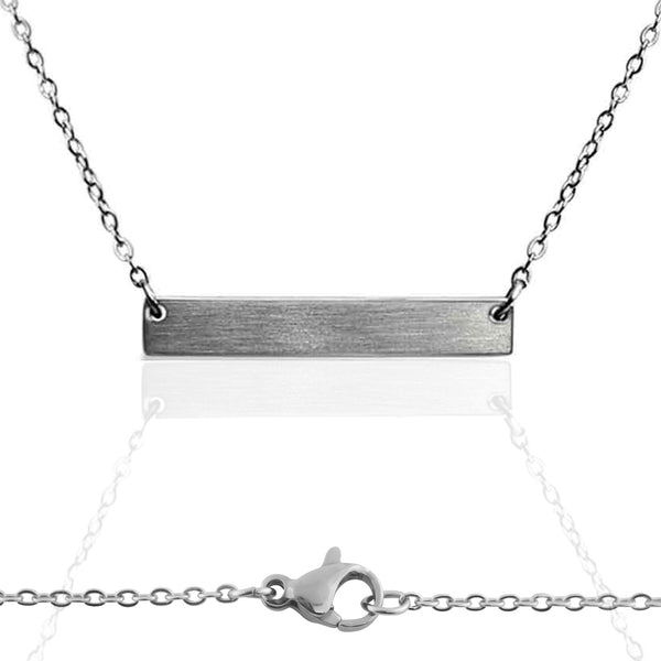 Silver and CZ Link Bracelet Blank or Monogram Engraved – Heirloom Hourglass
