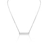 Blank Polished Bar Stainless Steel Necklace