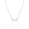 Blank Curve Bar Stainless Steel Necklace
