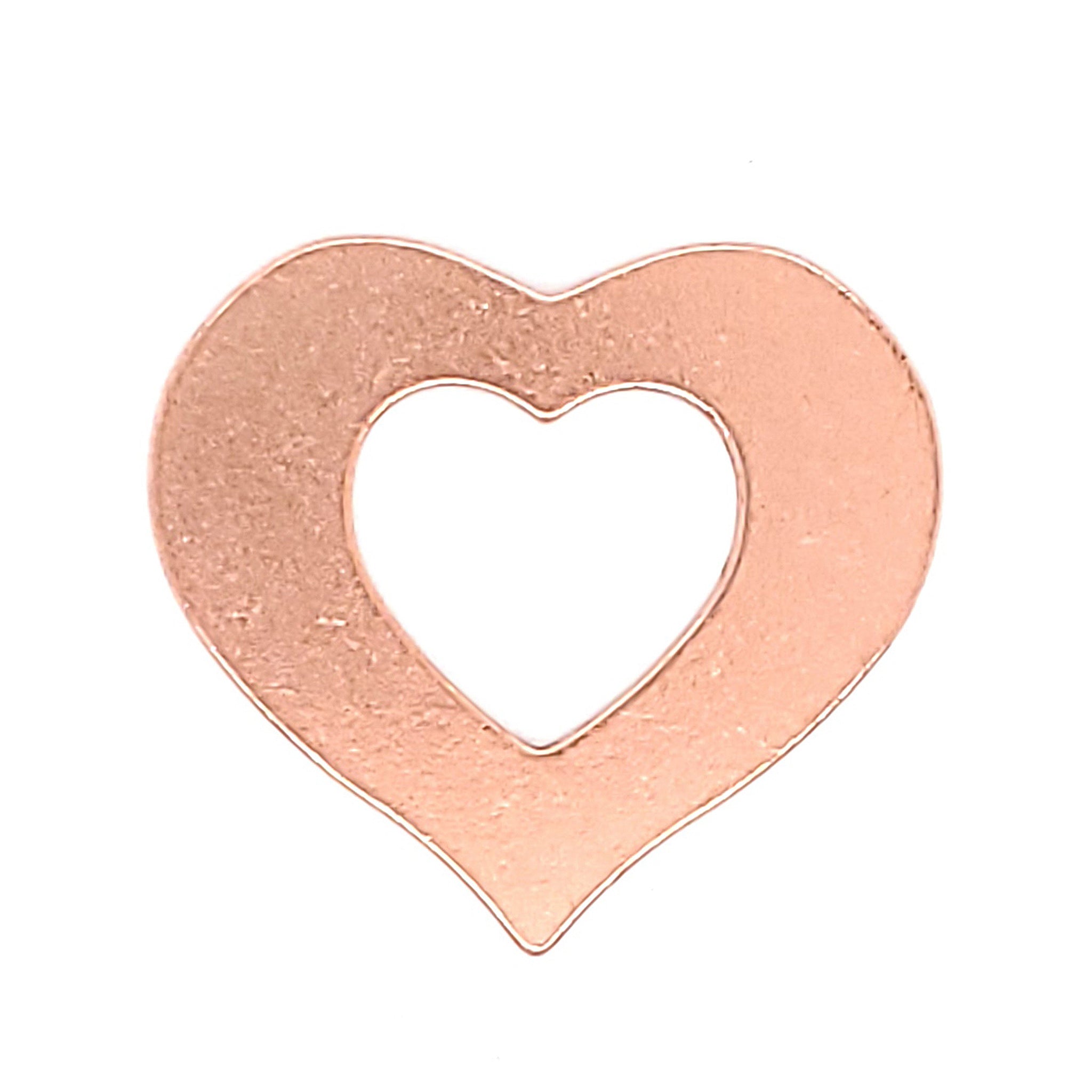 Copper blank heart outline pendant-stainless copper brass jewelry wholesale copper brass bronze jewelry difference between copper brass jewelry findings copper brass jewelry making copper jewelry brass brush copper vs brass jewelry