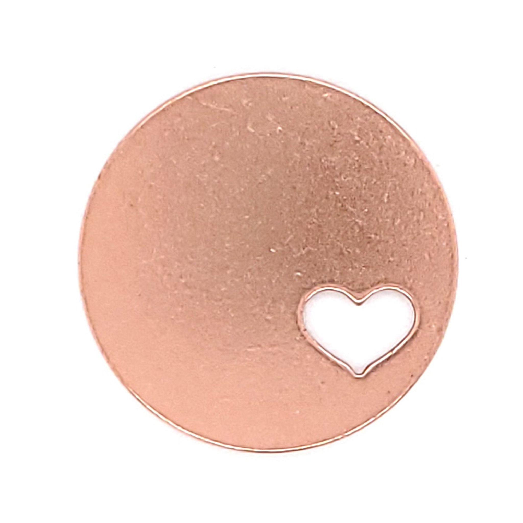 Copper blank round heart cutout pendant-copper jewelry making supplies copper wire for jewelry making how do you clean copper jewelry how to keep copper jewelry from tarnishing native american copper jewelry real copper jewelry vintage copper jewelry