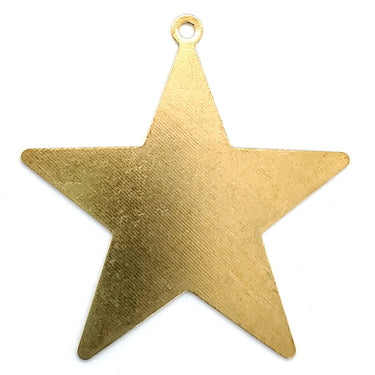 Brass Blank Star Pendant With Hole / SBB0211-brass ring jewelry how to keep brass jewelry from tarnishing- jewelry brass- brass jewelry box- how long does brass jewelry last