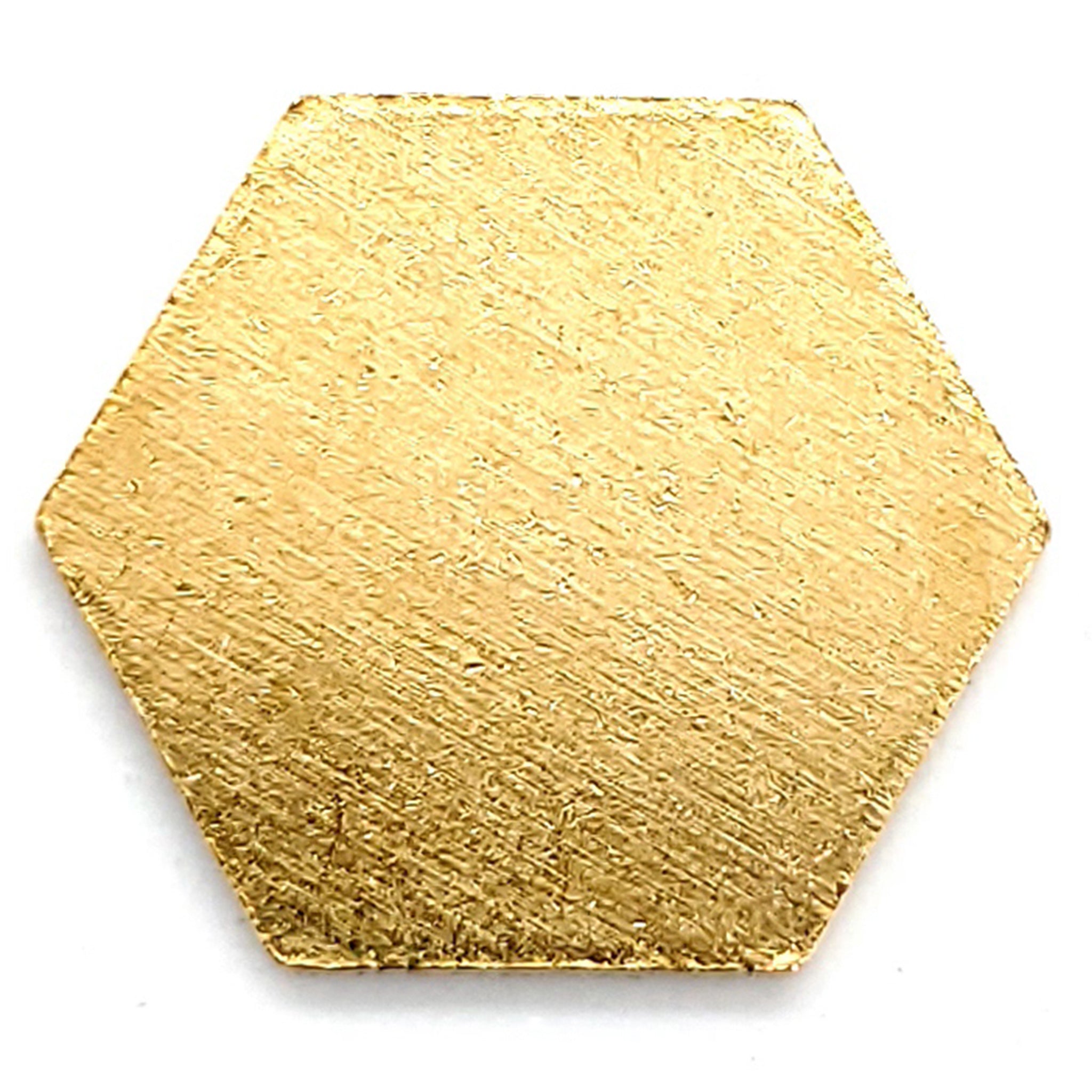 Brass Blank Hexagon Pendant / SBB0213-cleaning brass jewelry- brass ring jewelry how to keep brass jewelry from tarnishing- jewelry brass- brass jewelry box