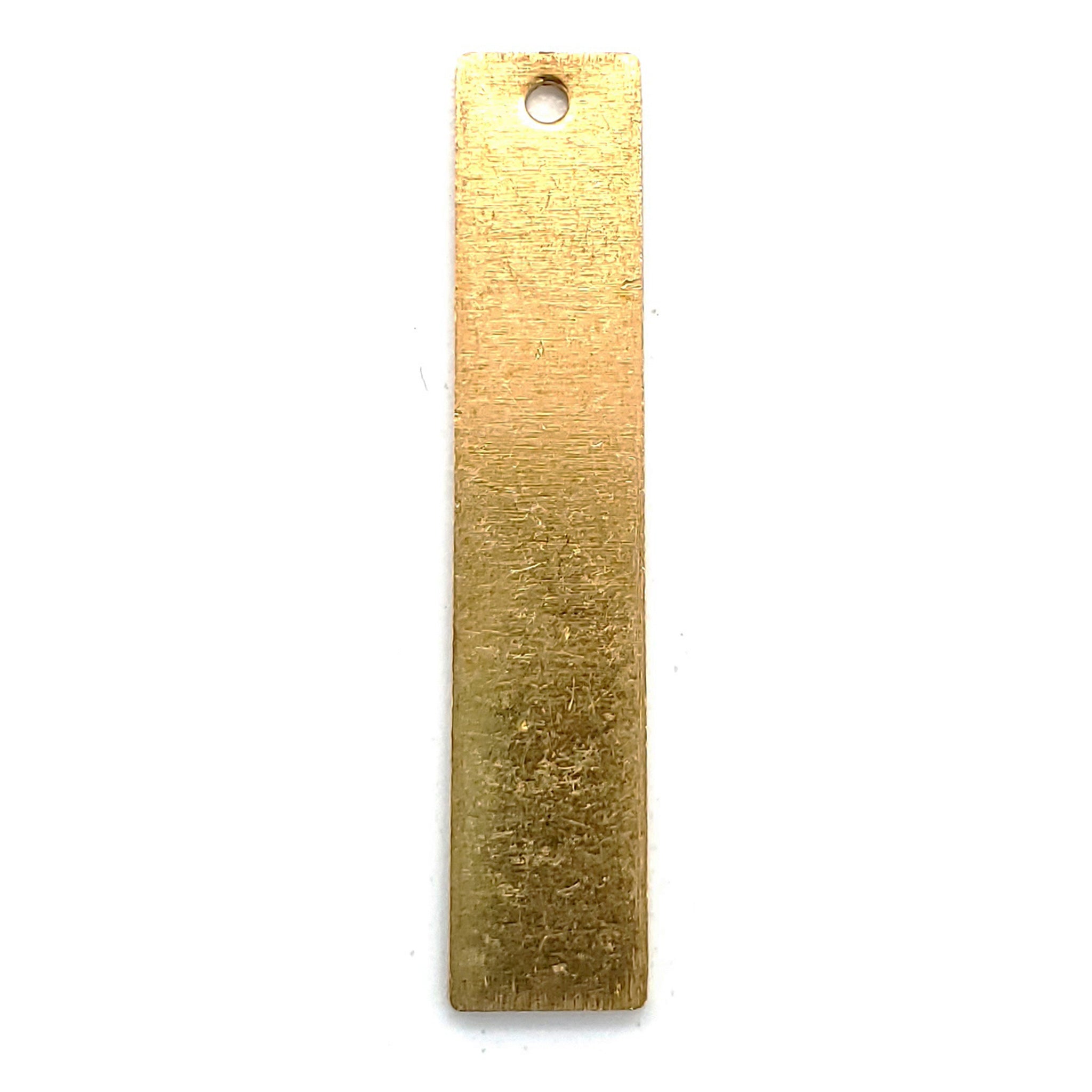 Brass Blank Vertical Rectangle Pendant / SBB0217-jewelry brass- brass jewelry box- how long does brass jewelry last- how to polish brass jewelry- how to solder brass jewelry