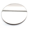 Stainless steel blank round pendant mirror side.