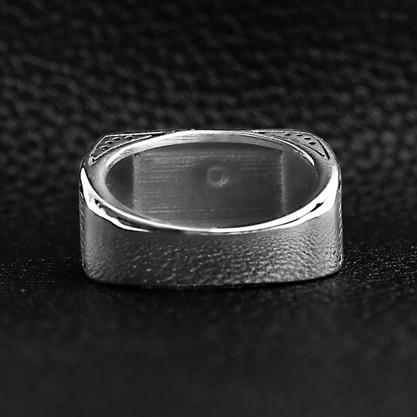 Detailed Cross Stainless Steel Ring / SCR2220