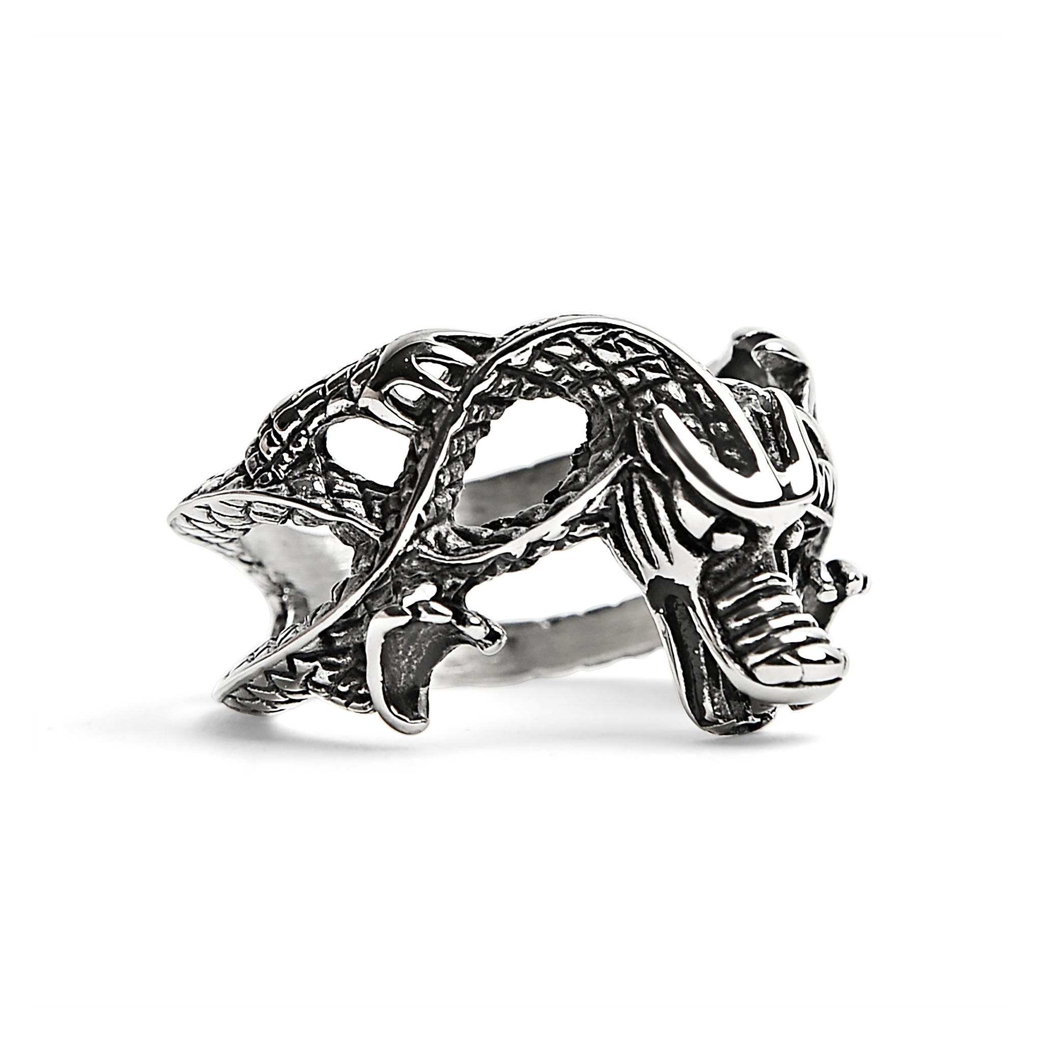 Rostfritt stål Eastern Dragon Ring / SCR2222