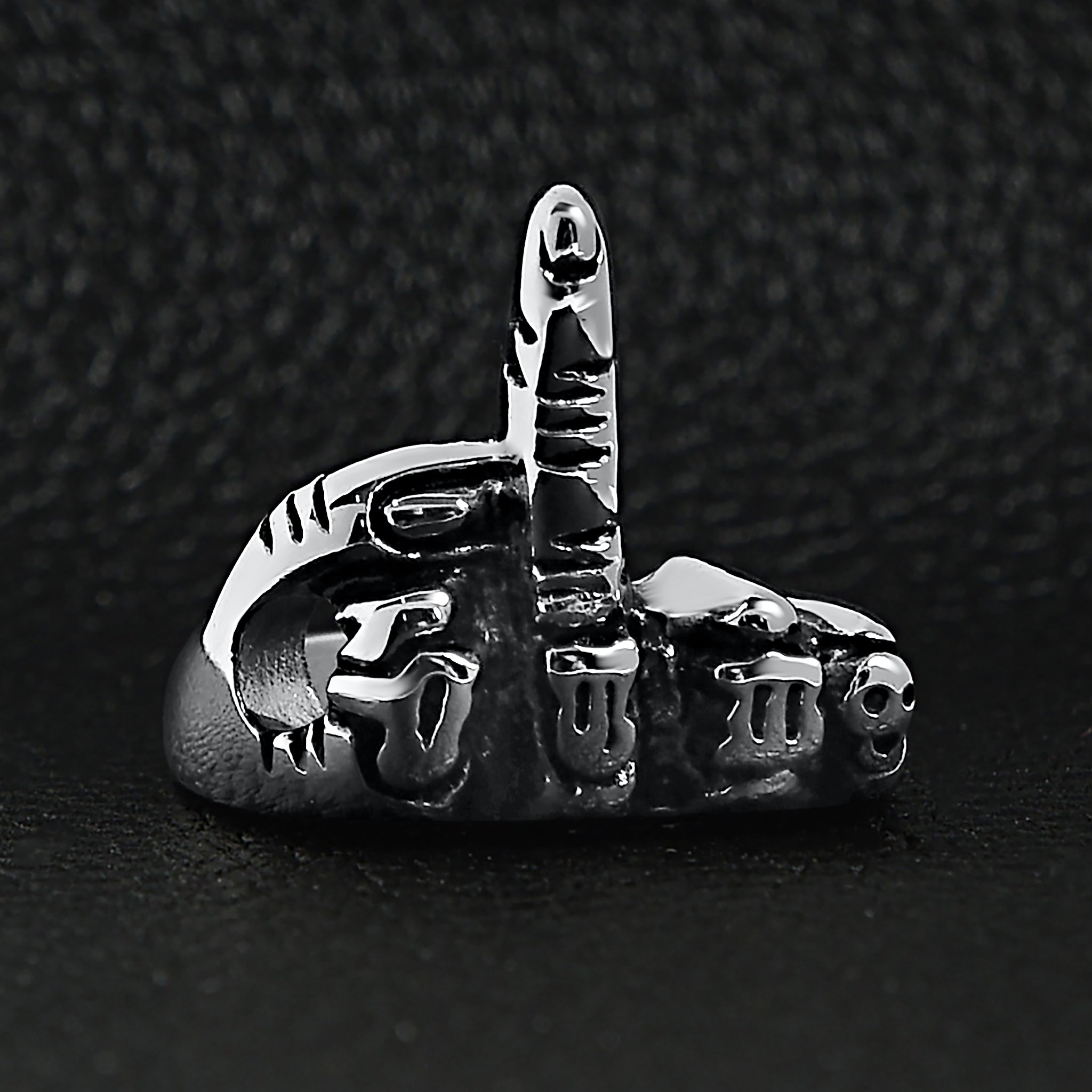 Joker Stainless Steel Ring | Ring Fashion Middle Finger | Rings Joker  Jewelry Woman - Rings - Aliexpress