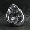 Detailed Skeleton Stainless Steel Ring / SCR3033