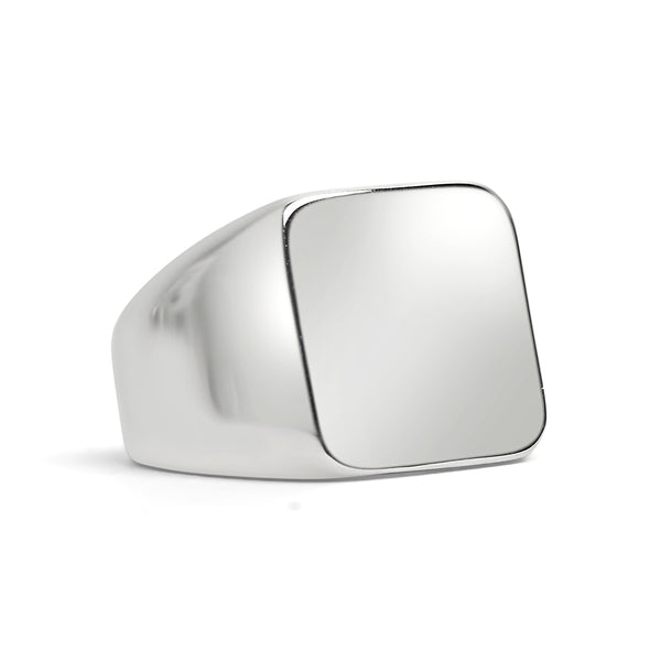 Pinky Ring Bestyle High Polished Men's Stainless Steel Simple