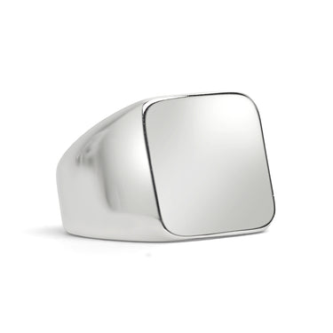 Signet blanc poli en acier inoxydable/SCR3055