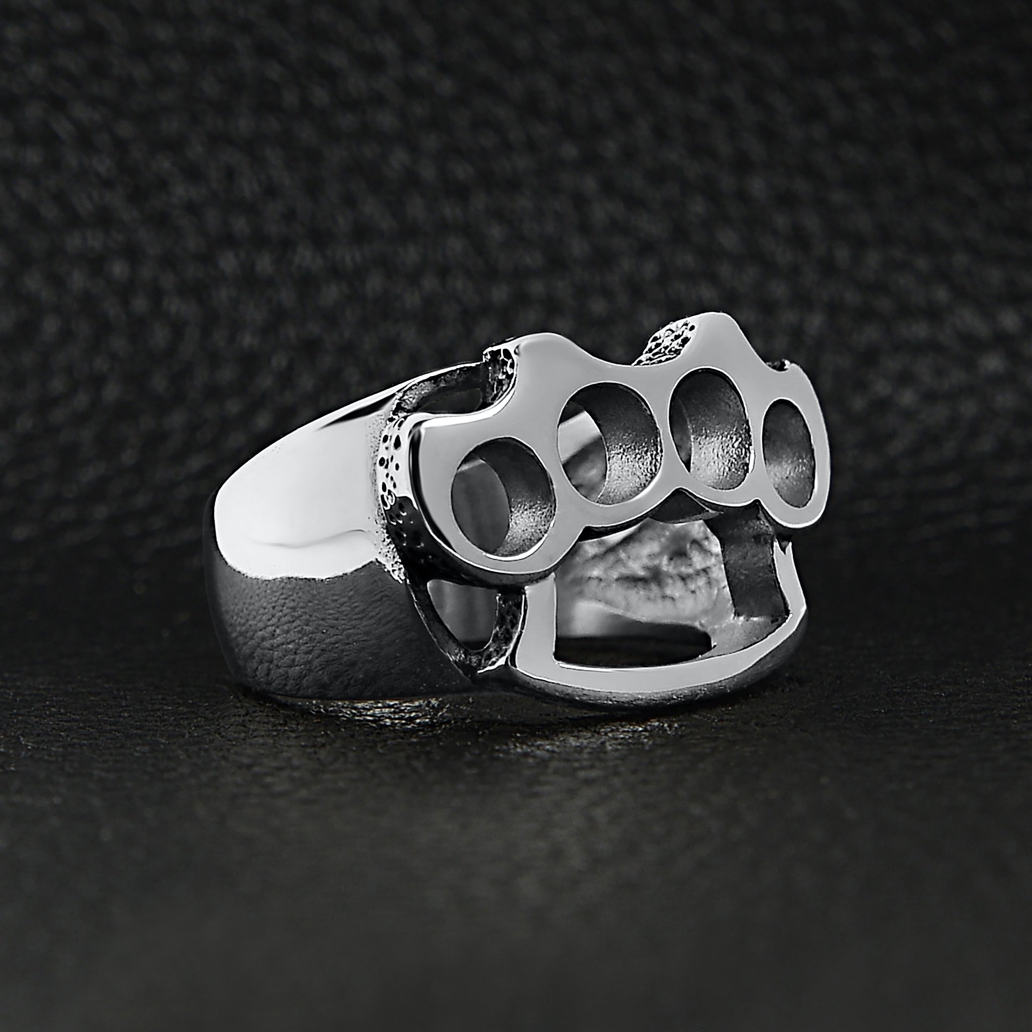 Metal Rings Knuckles Stainless Steel Brass Knuckles Polished Ring Scr3057 – Wholesale ...