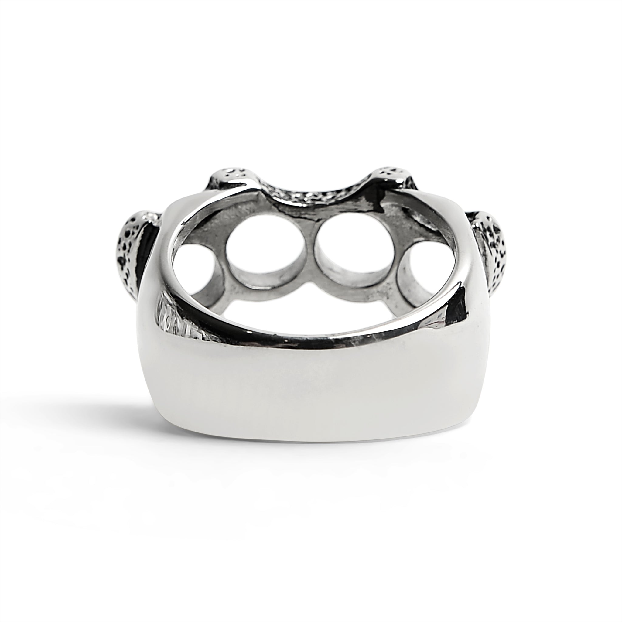 Metal Rings Knuckles Stainless Steel Brass Knuckles Polished Ring Scr3057 – Wholesale ...