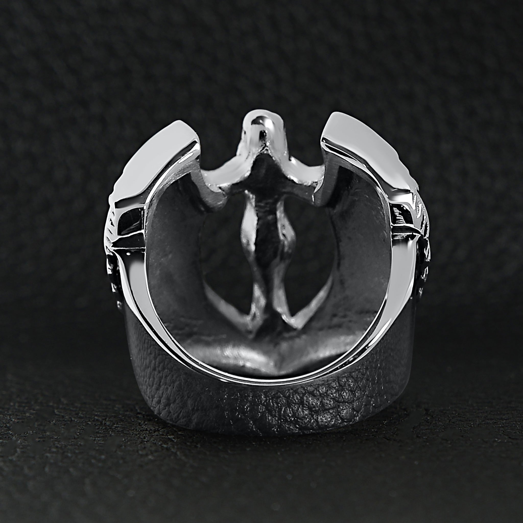 Rings Large Detailed Naked Angel Stainless Steel Ring Scr4004 15 Wholesale Jewelry Website 15 Unisex