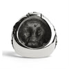 Stainless Steel Ancient Warrior Guard Skull Ring / SCR4040
