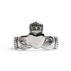 Detailed Claddagh Stainless Steel Ring / SCR4049