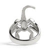 Stainless Steel PVD Coated Scorpion Ring / SCR4058