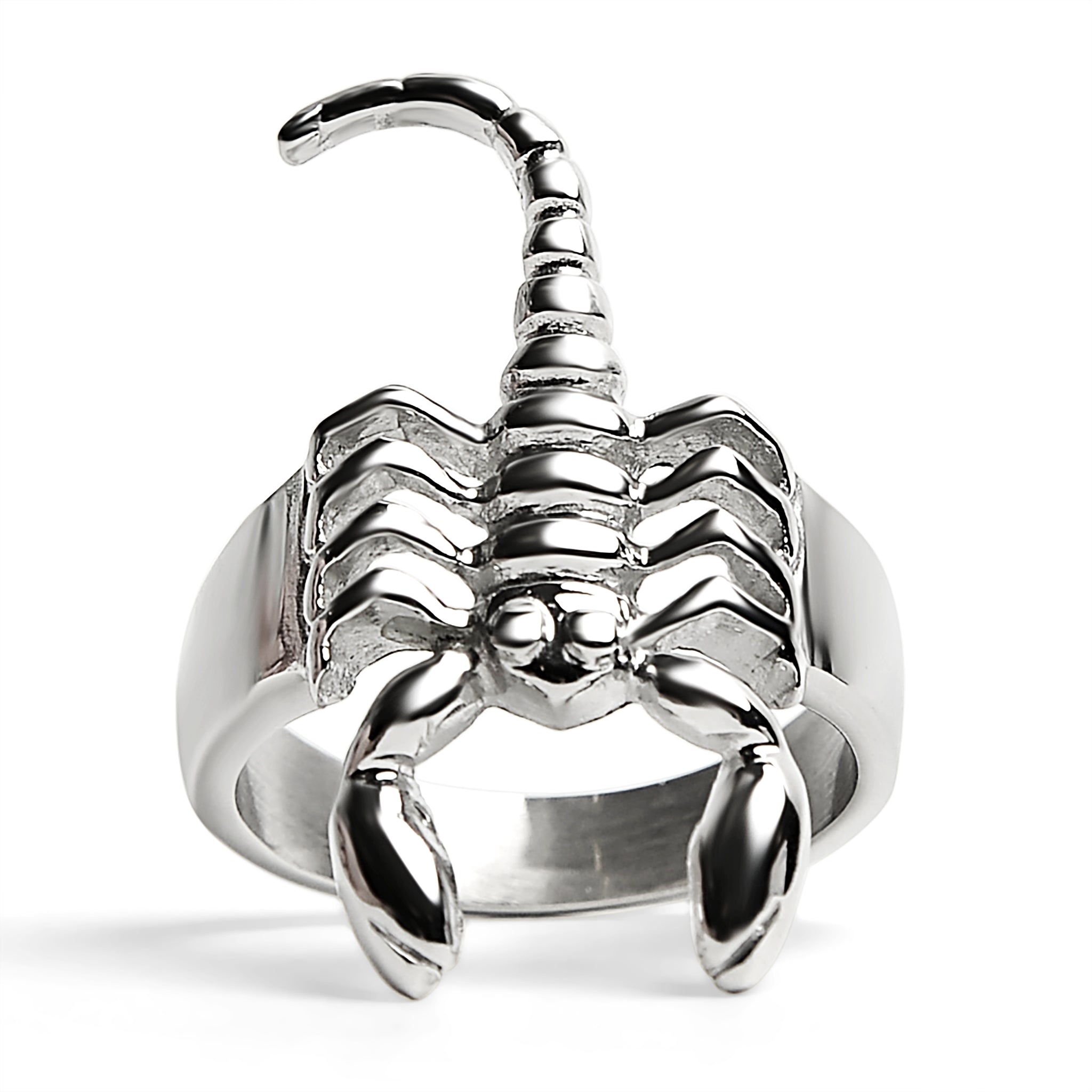 Stainless Steel Scorpion Ring / SCR4058