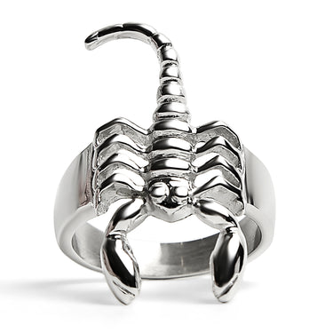 18K Gold PVD Stainless Steel Scorpion Ring / SCR4058