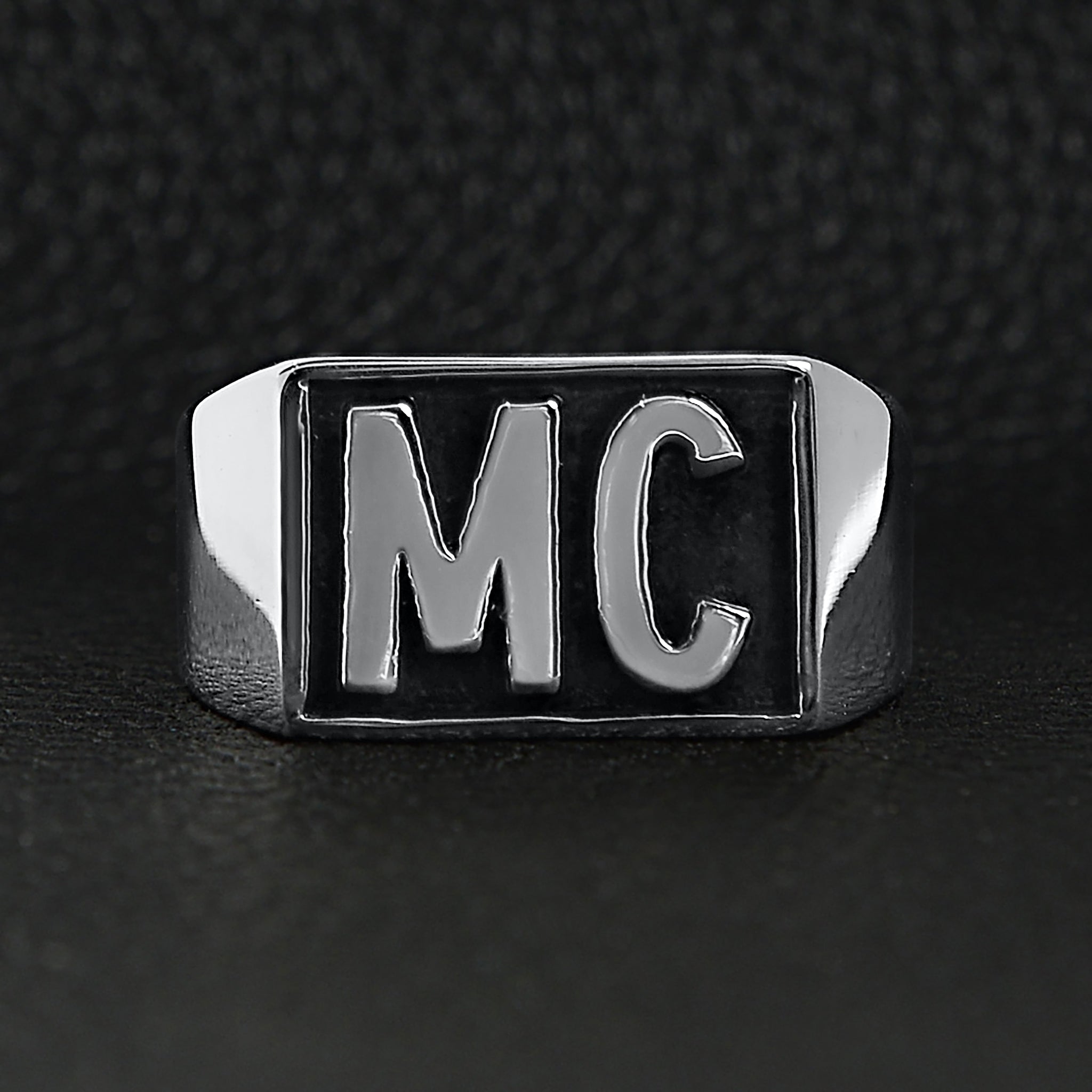 Mcc Silver Rings Detailed Mc Stainless Steel Ring Scr4067 – Wholesale Jewelry Website