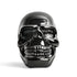 Stainless Steel Black Skull Ring / SCR4094