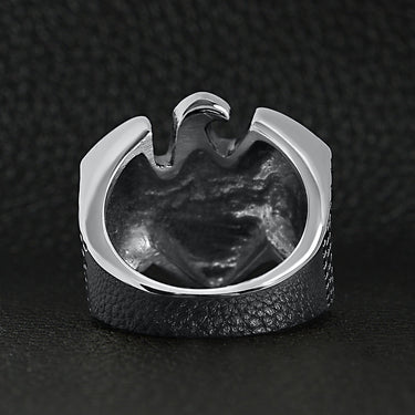 American Biker Indian Sterling Silver 925 Motorcycle Harley Ring - All Sizes US 9-15 - Handmade