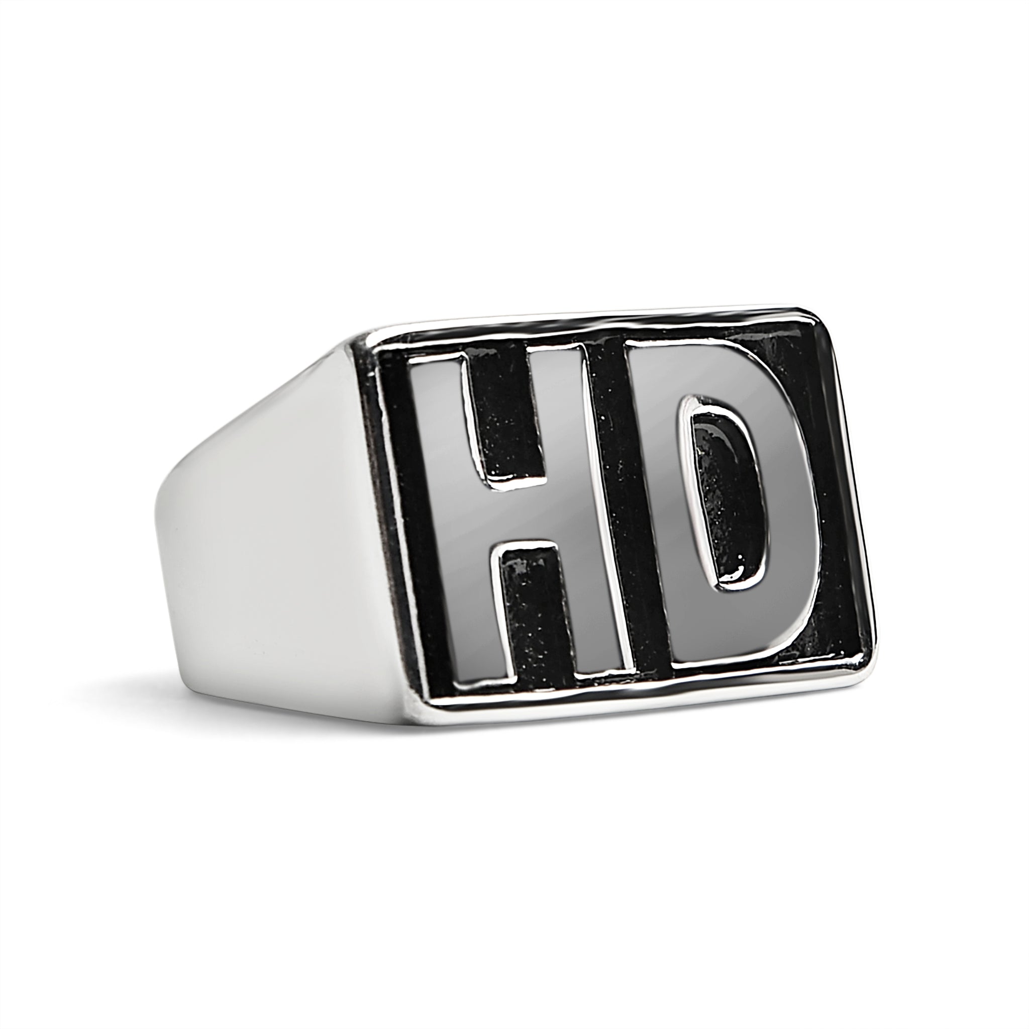Rostfritt stål Heavy Duty "HD" Signet Ring / SCR4112