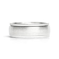 Brushed Stainless Steel Spinner Center Ring