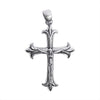 Sterling Silver Crucifix Cross Pendant / SSP0017-sterling silver pendant- 925 sterling silver pendant- Black Friday Gift- silver pendent- nackles pendent