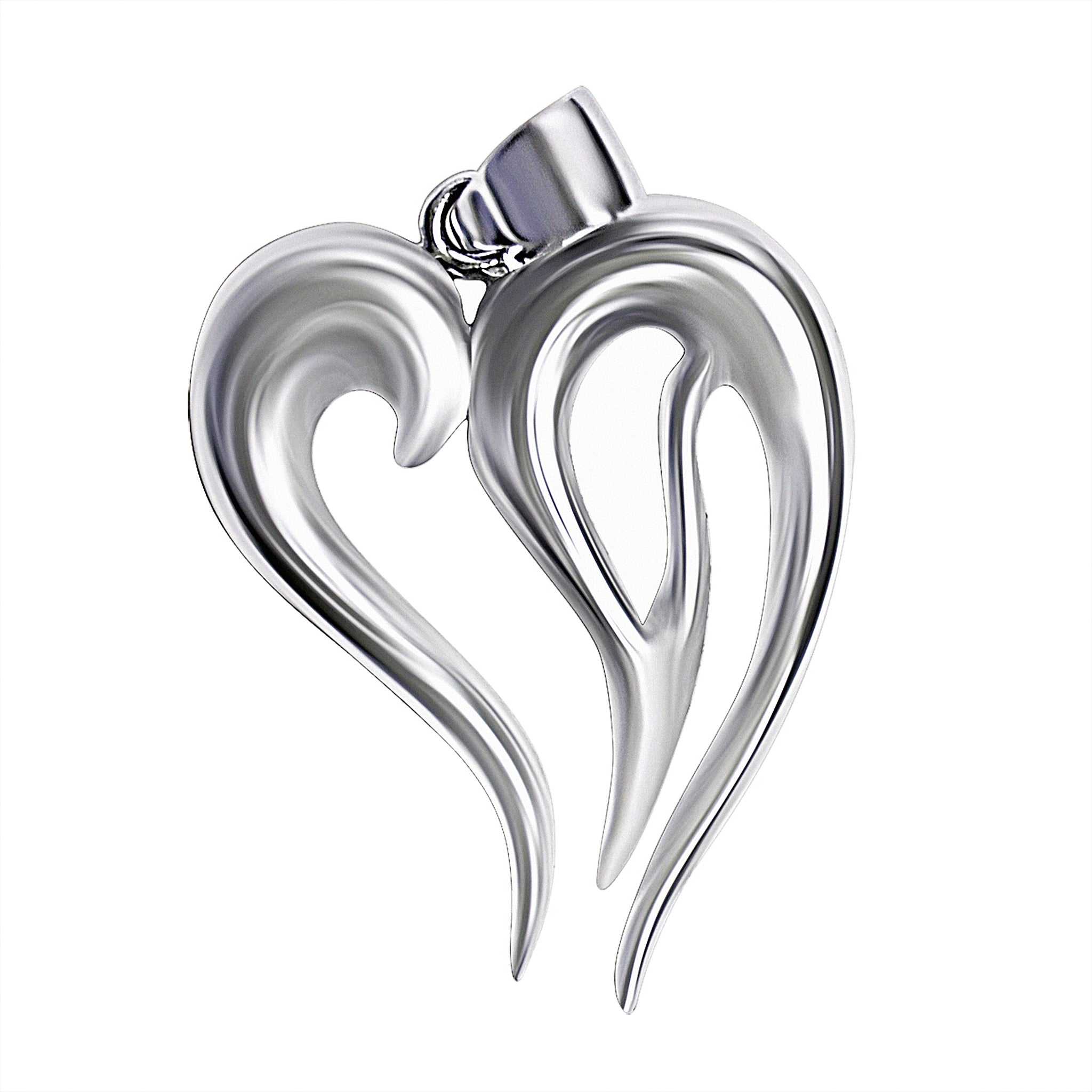 Clearance Heart Charms w/ Flower (5pcs) (11mm x 14mm / Tibetan Silver) Valentines Pendant Bracelet Earrings Zipper Pulls Bookmarks Keychains CHM527