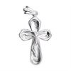 Sterling Silver Crucifix Cross Pendant / SSP0078-sterling silver pendant- .925 sterling silver pendant- Black Friday Gift- silver pendant- necklace pendant