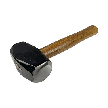 Small sledgehammer at an angle.