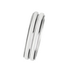 Highly Polished Stainless Steel Grooved Spinner Center Ring / SRJ2416-does stainless steel jewelry tarnish- stainless steel jewelry good- stainless steel jewelry cleaner- gold stainless steel jewelry- stainless steel jewelries