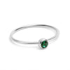 Stainless Steel Birthstone Stacking Ring / ZRJ1000