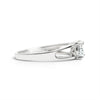 Polished Stainless Steel Cutout CZ Ring / ZRJ4140