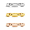 Stainless Steel Sculpted Blank Engravable Ring / ZRJ9017