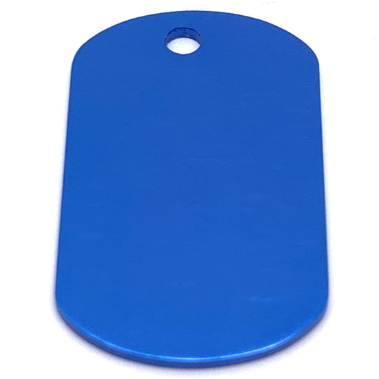 Blank Colored Aluminum Dog Tag / ALM0001