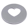 Blank Aluminum Cutout Heart / ALM0009