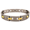 Gold & Stainless Steel Bracelet / BRG0053