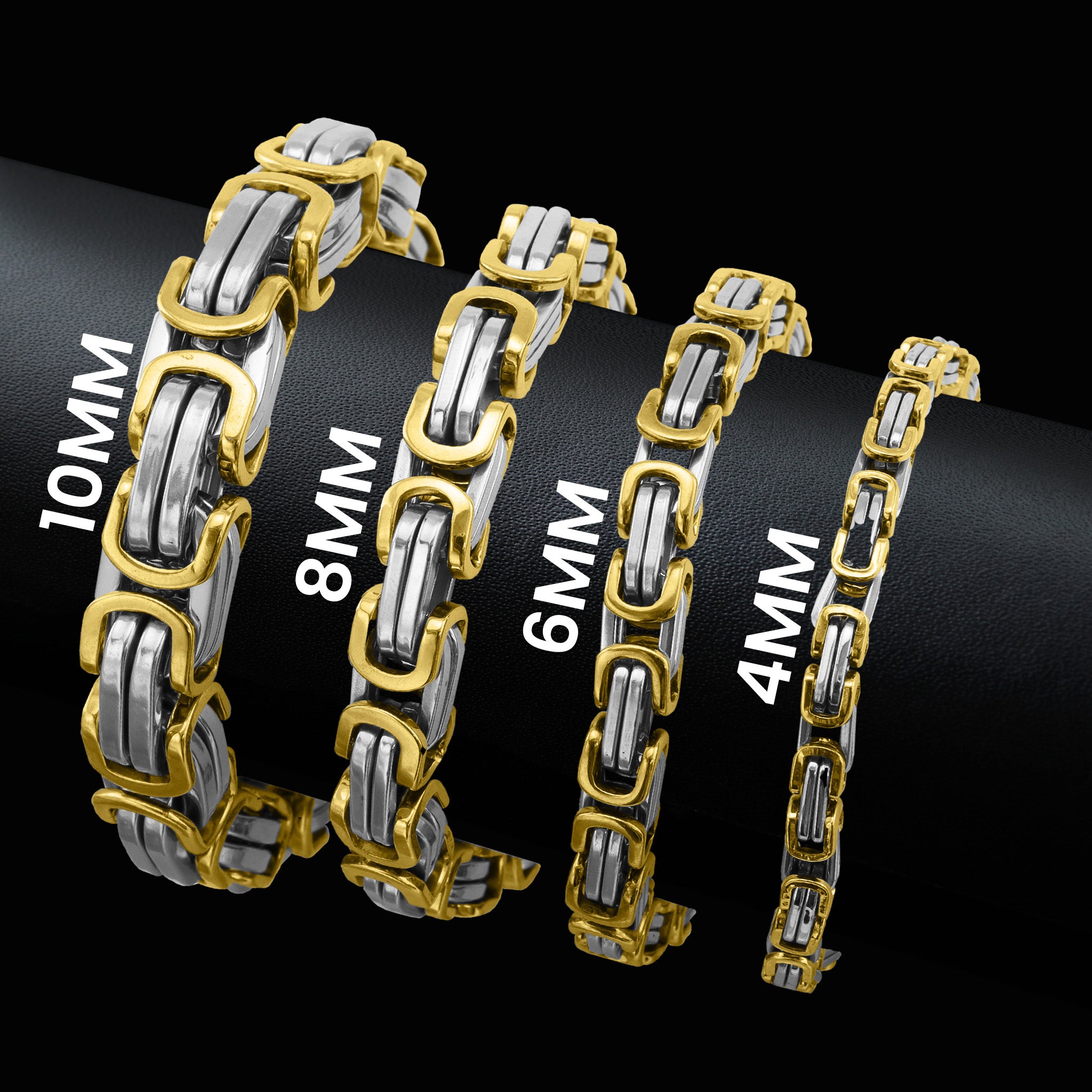Elegant 18K Gold Plated Bracelets 