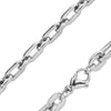 Stainless Steel Chain Ring Loop Necklace / CHN2454