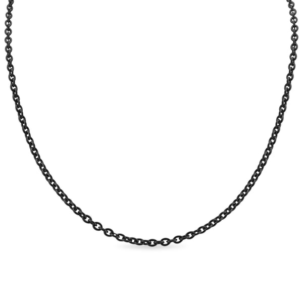 Stainless Steel Loop Chain Necklace / CHN3011
