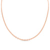 Stainless Steel Loop Chain Necklace / CHN3011