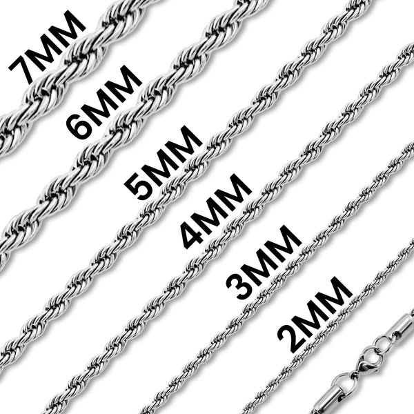 Stainless Steel 316 Chain 3mm or 1/8 Medium Link Chain by the foot - US  Stainless