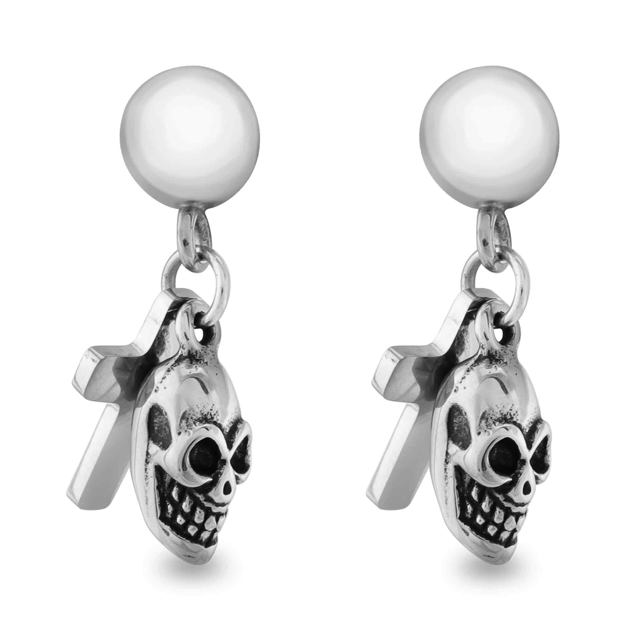 Boucles d'oreilles en acier en acier inoxydable/ERC1002