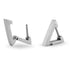 Triangle Hoop Stainless Steel Earrings / ERJ2042