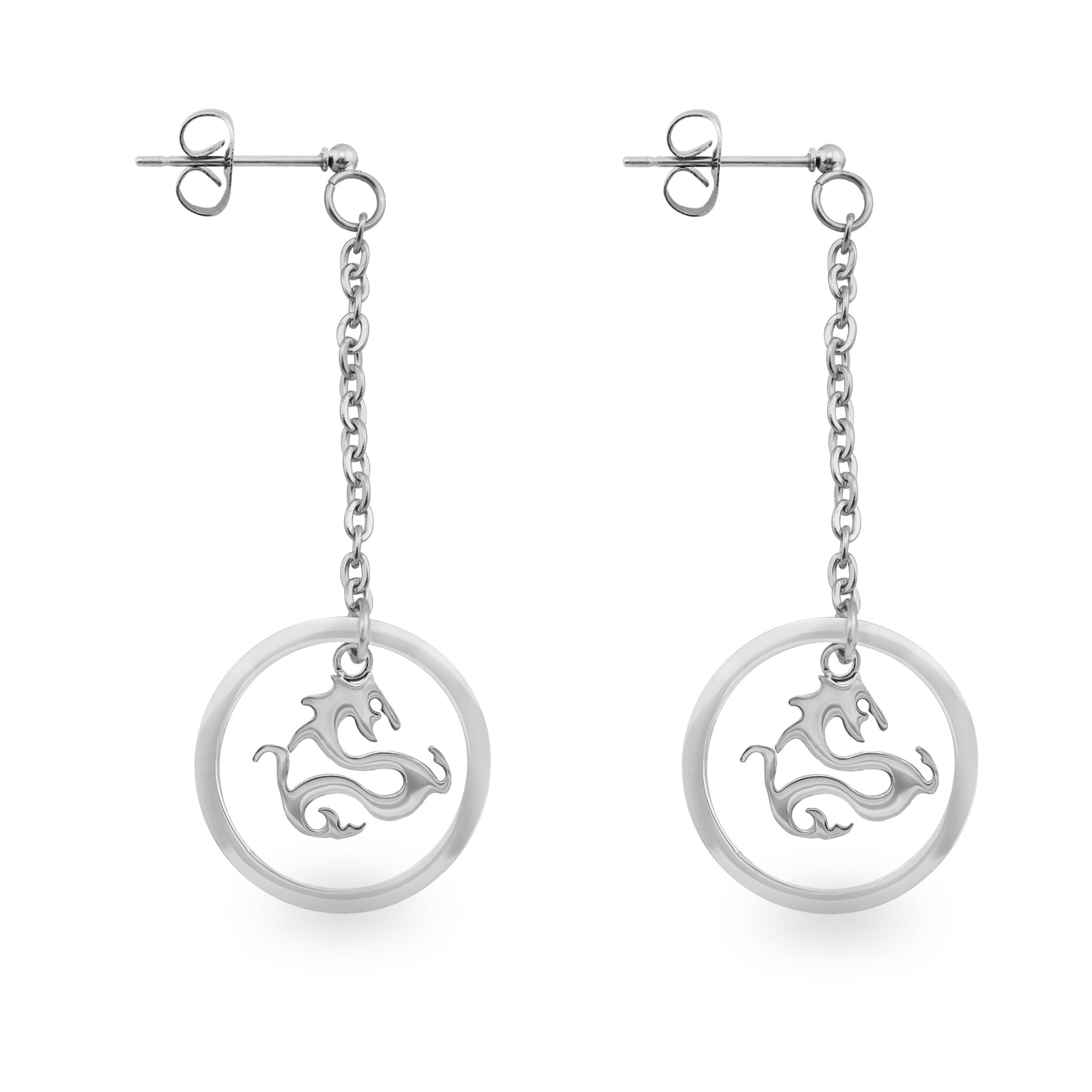 Boucles d'oreilles Dragon Dragon en acier inoxydable/ERJ3062